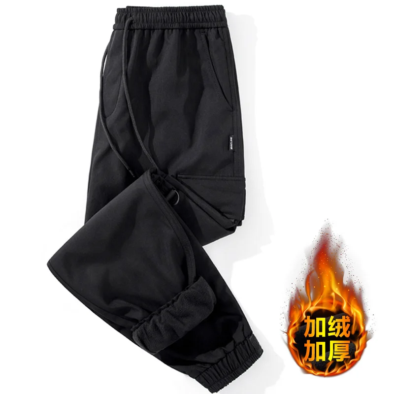 Liketkit мужские брюки карго зимние 2019 карманы одноцветные джоггеры хаки