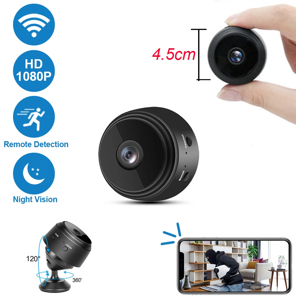 A9 мини Камера 1080P IP-камера HD версия микро Беспроводной при обнаружении движения