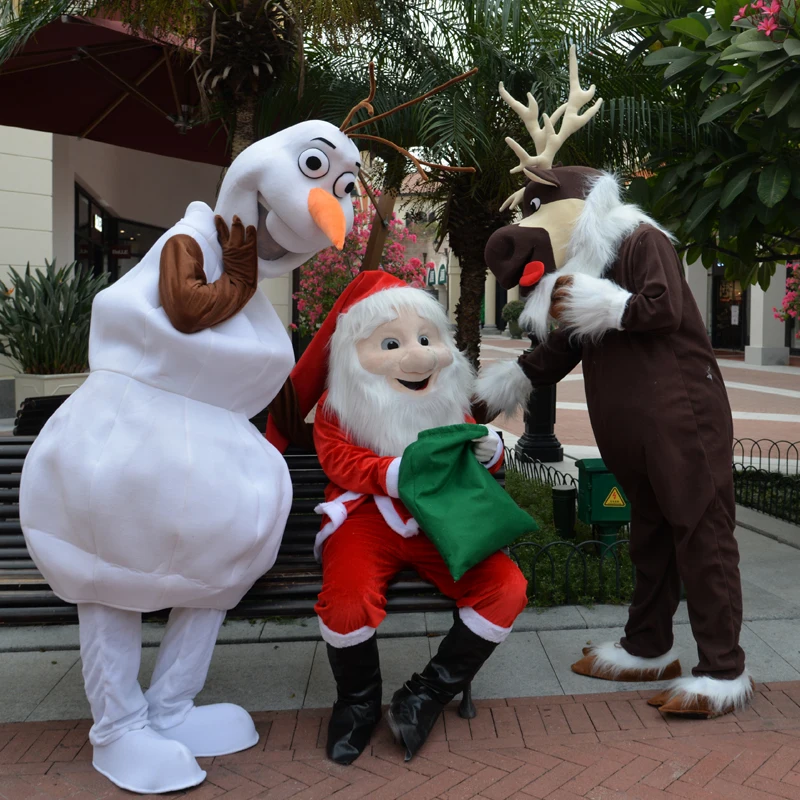 Рождественский костюм Санта Клауса косплей одежда из мультфильмов нарядное