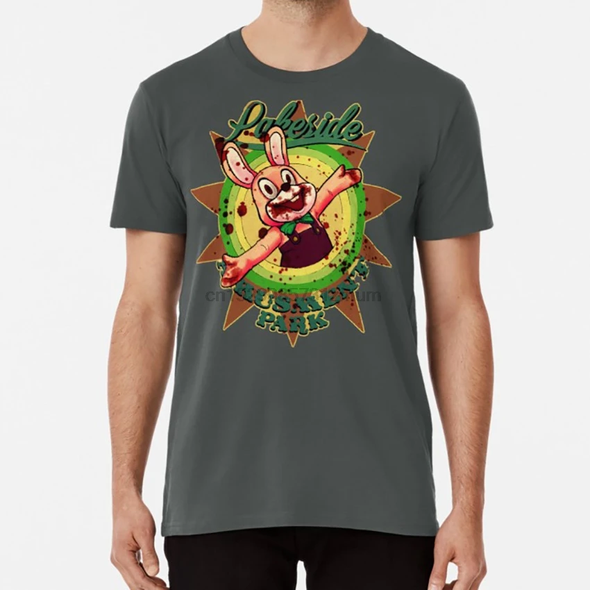 Lakeside парк развлечений (кошмар) Футболка Сайлент Хилл Робби кролик sh3 видеоигры