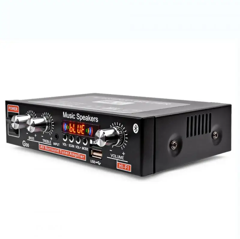 Автомобиля дома и 220V/110V 12V Bluetooth 4 0 высокая производительность 2 Каналы TF/U
