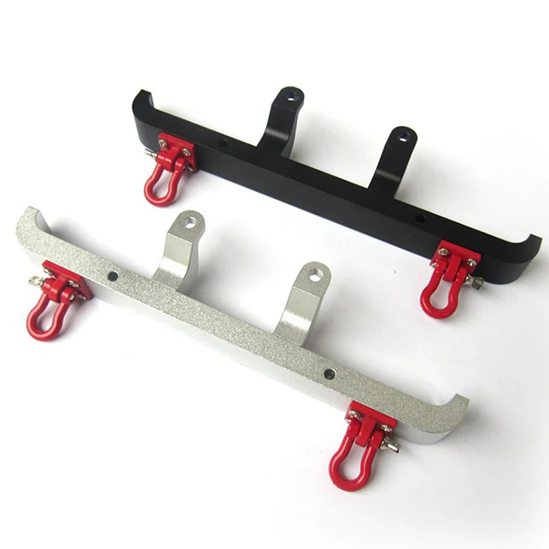 

Metal Front Bumper with Trailer Tow Hook for MN D90 D91 D99 D99S 1/12 2.4G 4WD RC Car Upgrade Spare Parts
