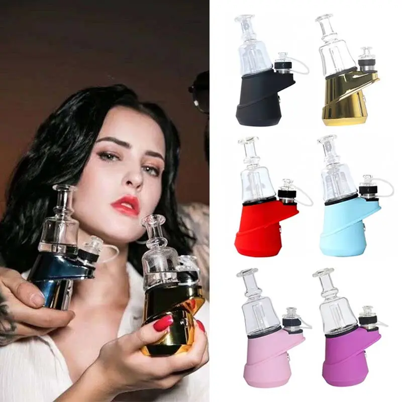 Стеклянная бутылка для воды и табака SOC дымовой крем пистолет сухого горения
