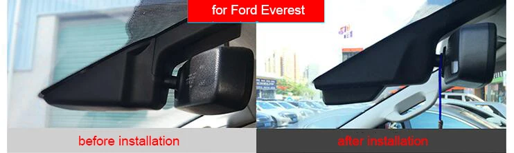 Для Ford Everest/Lincoln/MKZ/MKX/MKC 2015 Автомобильный видеорегистратор с Wi Fi сохраняющий