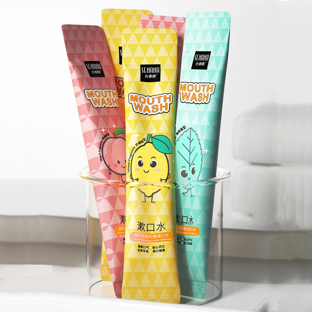 Ополаскиватель для рта с ароматом мяты/лимона/персика 10 мл * 20 шт. |