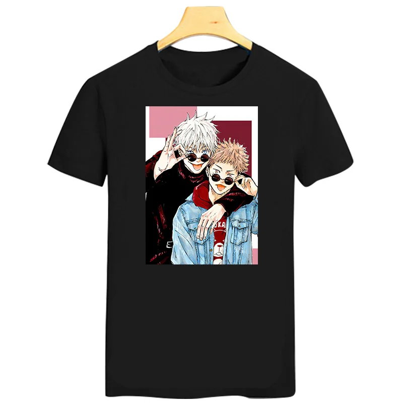 

Jujutsu Kaisen T Shirt Fushiguro Megumi Itadori Yuji Cosplay Cool Cute Anime Cotton Short Sleeve Top Tees