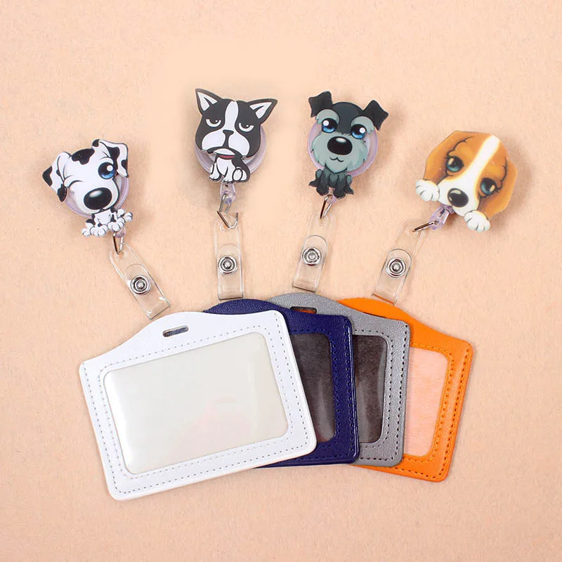 1 шт. Новый собачий PU кошелек с отделами для карт банк кредитные карты держатель