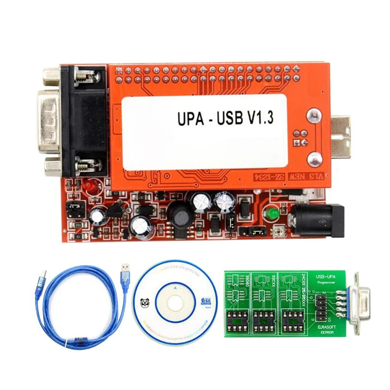 

Программатор USB UPA, диагностический инструмент, ECU, программатор для настройки чипа UPA USB V1.3 для версии 2014, основное устройство