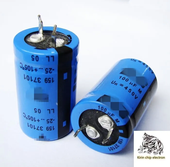 

8 шт./лот 100 мкФ 450 в 22*35 BC объем фильтра электролитический конденсатор желчного пузыря 22x35 мм
