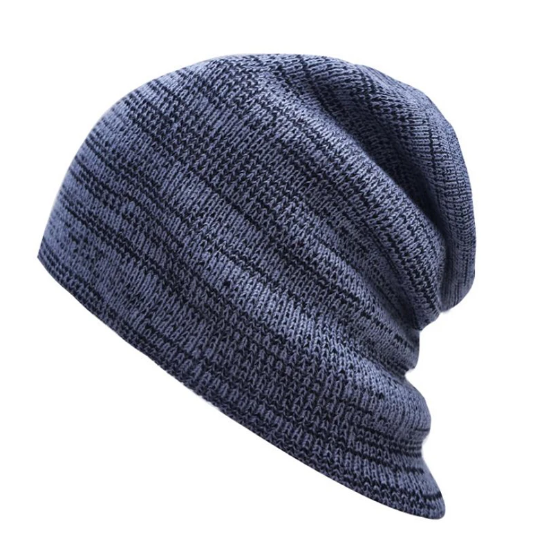 LA STRIP цвет унисекс для мужчин и женщин Skullies шапочки хеджирования шапка вязаная хлопок двойной слой ткань колпачки шляпа