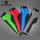 ROCKBROS новый двойной замок велосипедные ручки MTB дорожный велосипед Противоскользящий резиновый руль амортизирующие мягкие велосипедные ручки