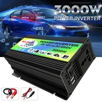 3000w solar inverter peak voltage transformer converter dc 12v to ac 220v car inverter for solar inverter home appliances