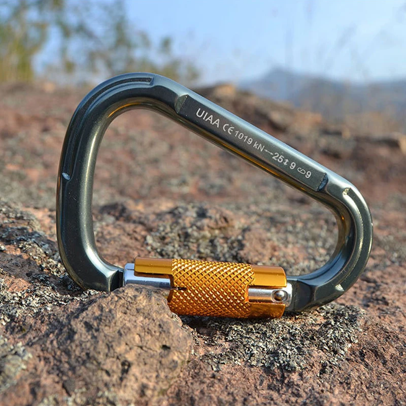 Профессиональный наружный карабин грушевидной формы защитный мастер замок