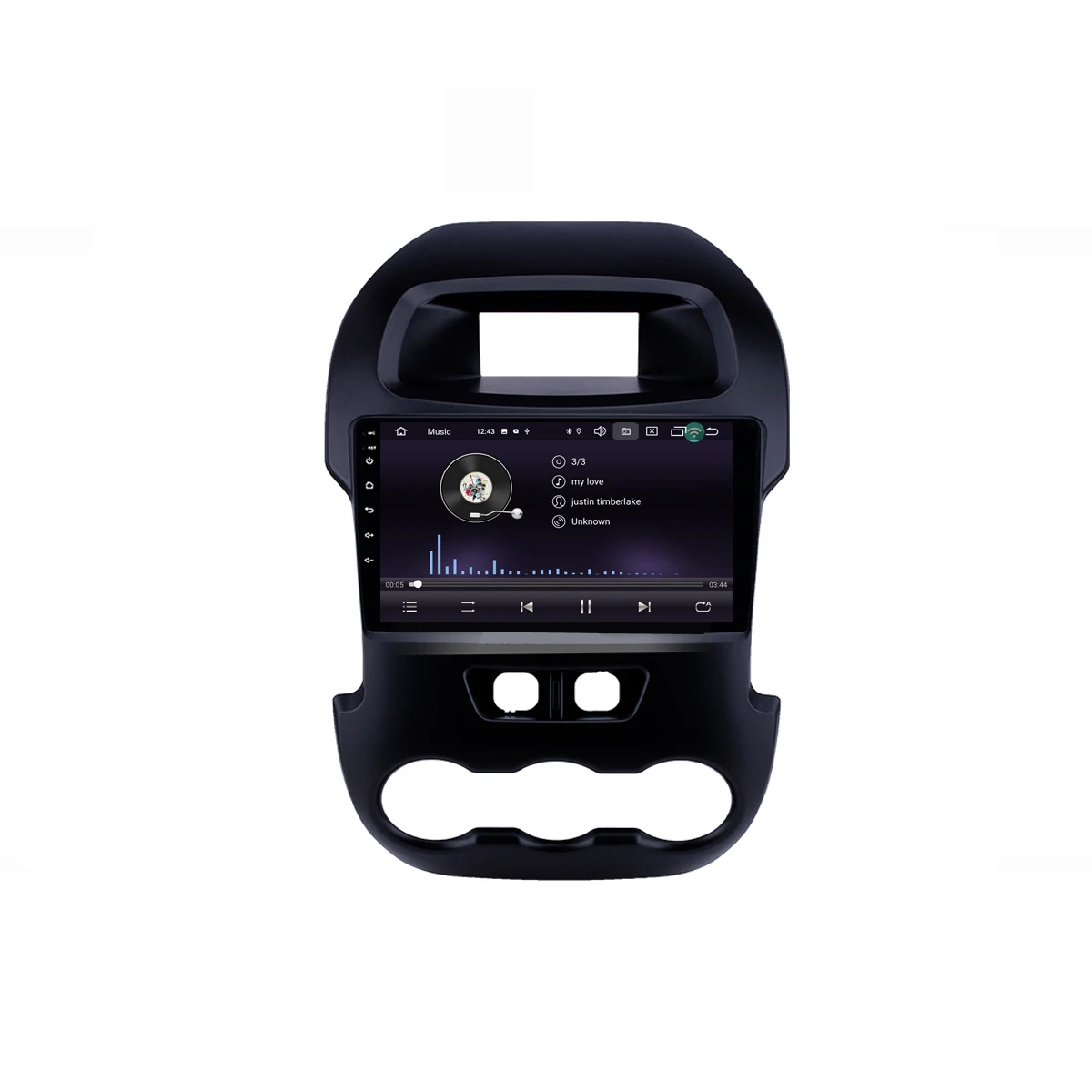 " android 9,0 RAM2G Автомобильный gps dvd-плеер для ford ranger 2011 автомобильный радиоприемник Мультимедиа Навигация стерео головное устройство dsp