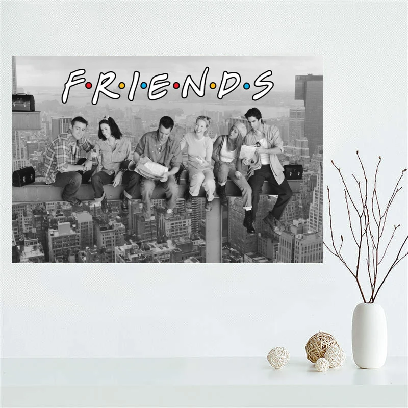 Новое поступление постер для украшения дома друзей индивидуальный холст