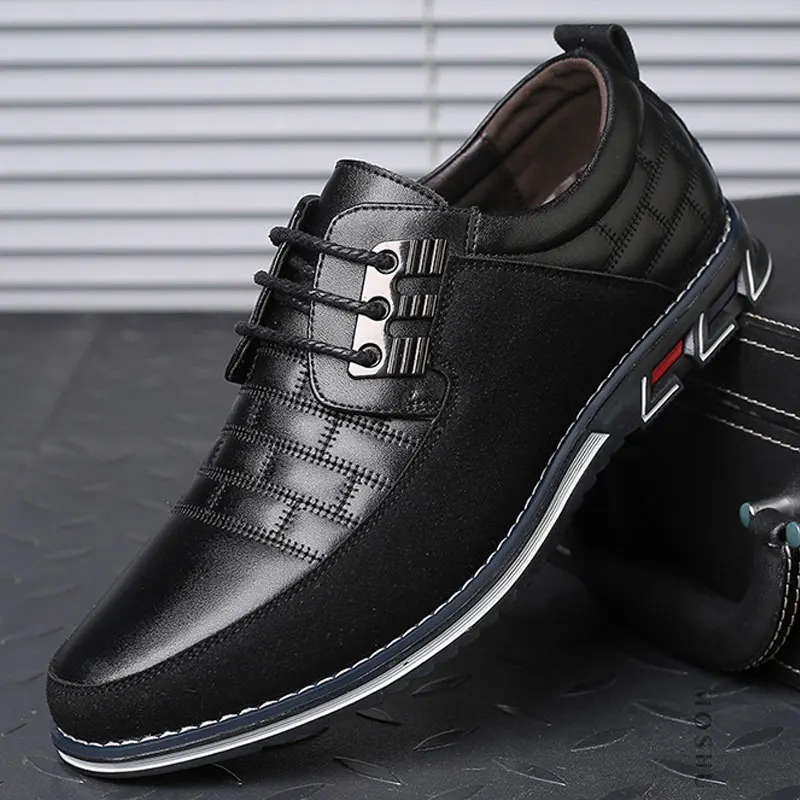 

Newest 2020 Leather Shoes Men Casual Shoes Loafers Mocasines Hombre Breathable Slip Sneakers Men Shoes Leather Zapatos De Hombre