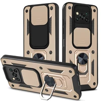 poco x3 pro case camera lens protection cover funda xiaomi poco x3 m3 m4 pro f3 x 3 x3nfc x3pro shockproof armor ring stand case