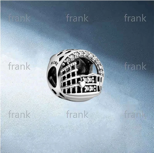 

798923C01 Rome Colosseum Openwork Charm