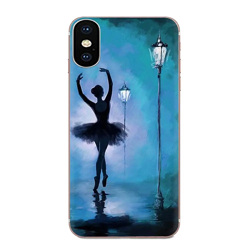 Ballerina Dance Soft Silicone TPU Transparent Cute Case For Apple iPhone 11 Pro X XS Max XR 4 4S 5 5C 5S SE SE2 6 6S 7 8 Plus | Мобильные