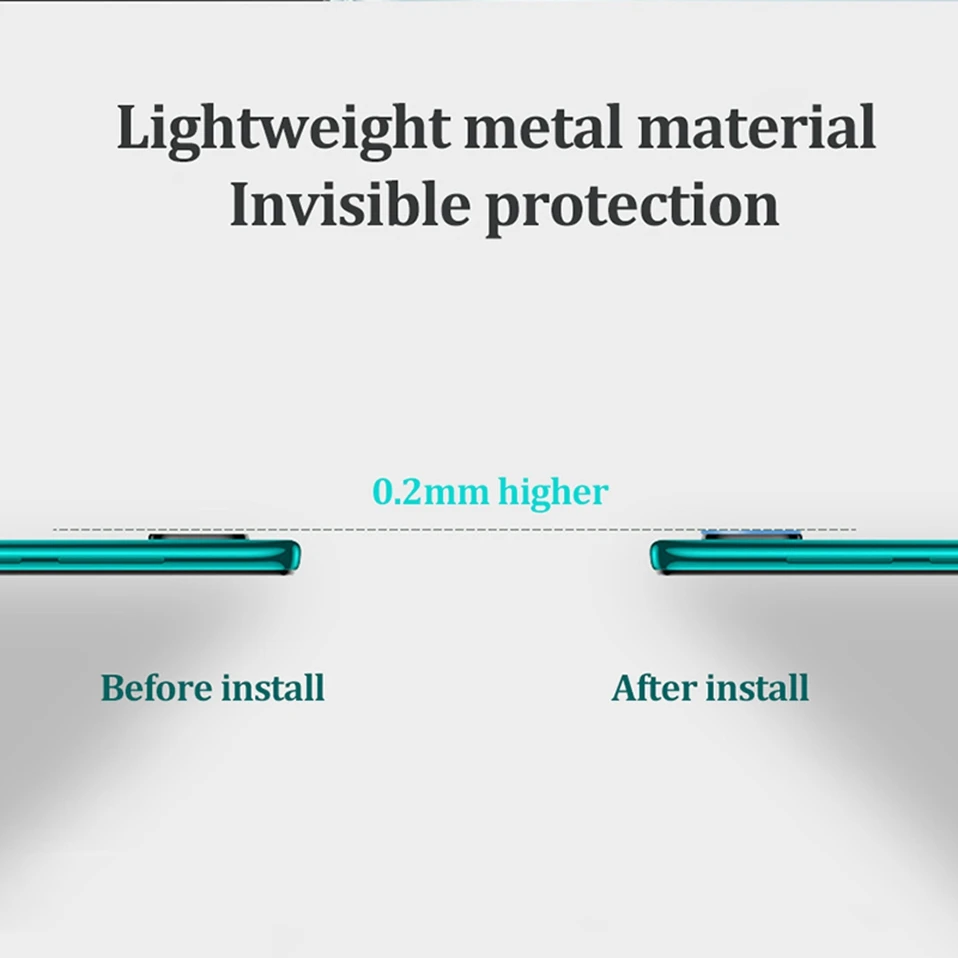 Защитное стекло для объектива камеры Xiaomi Redmi Note 9S 9 Pro защитное кольцо note 9pro S 10X