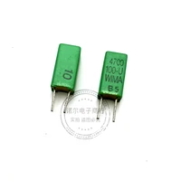 20pcs new green wima fkp02 0 0047uf100v p2 5mm audio film capacitor fkp02 472100v fkp2 100v 4700pf 100v472