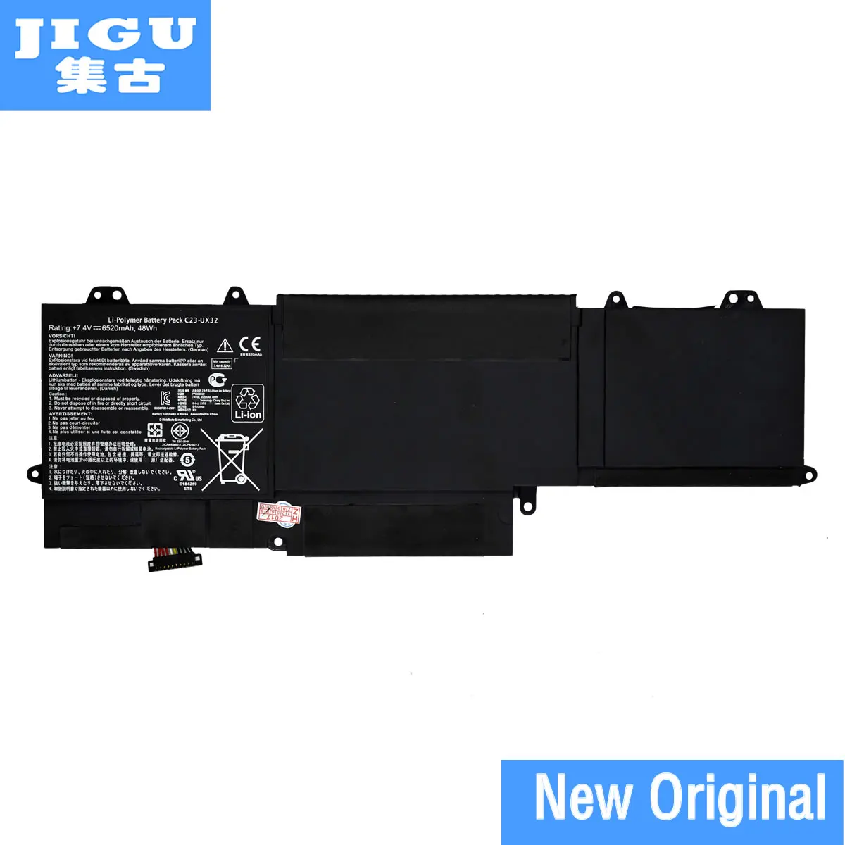 JIGU C23 UX32 Оригинальный аккумулятор для ноутбука Asus VivoBook U38N U38K U38DT Zenbook UX32VD UX32LA 7 4 V