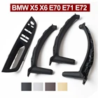 Модернизированная крышка подлокотника для межкомнатной двери LHD RHD, замена ручки для BMW X5 X6 E70 E71 E72 2007-2013