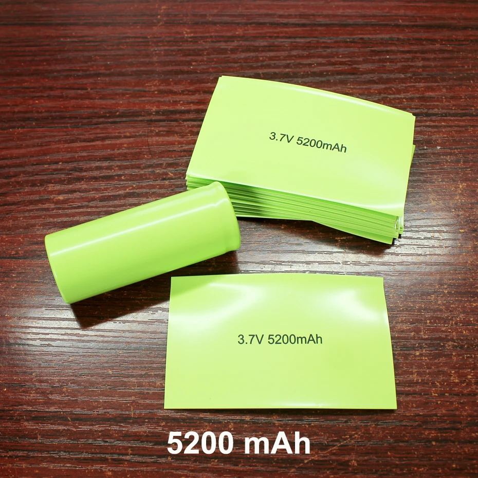 100 шт./лот литиевая батарея из ПВХ внешняя пленка для аккумулятора 32650