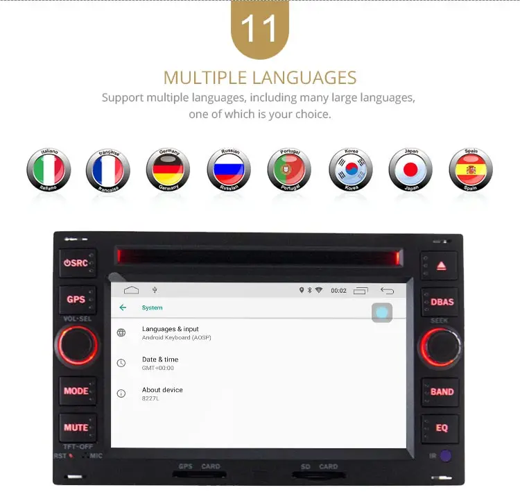 LJDA 2 Din Android 10,0 автомобильный dvd-плеер для Volkswagen PASSAT B5 MK5 Гольф транспортер поло 1080P радио gps навигация wifi стерео