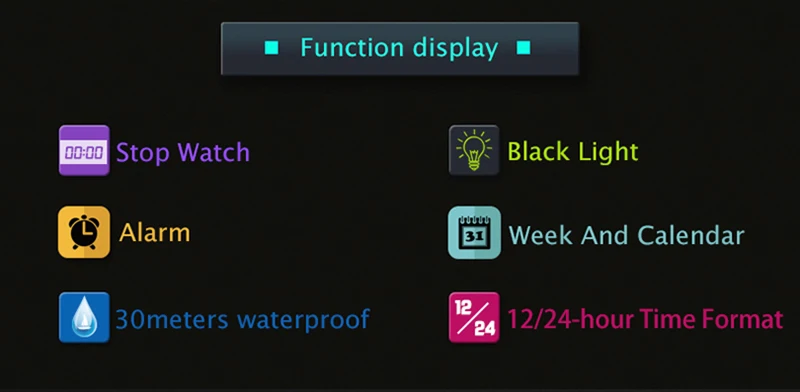 SANDA новые модные электронные часы мужские и женские спортивные