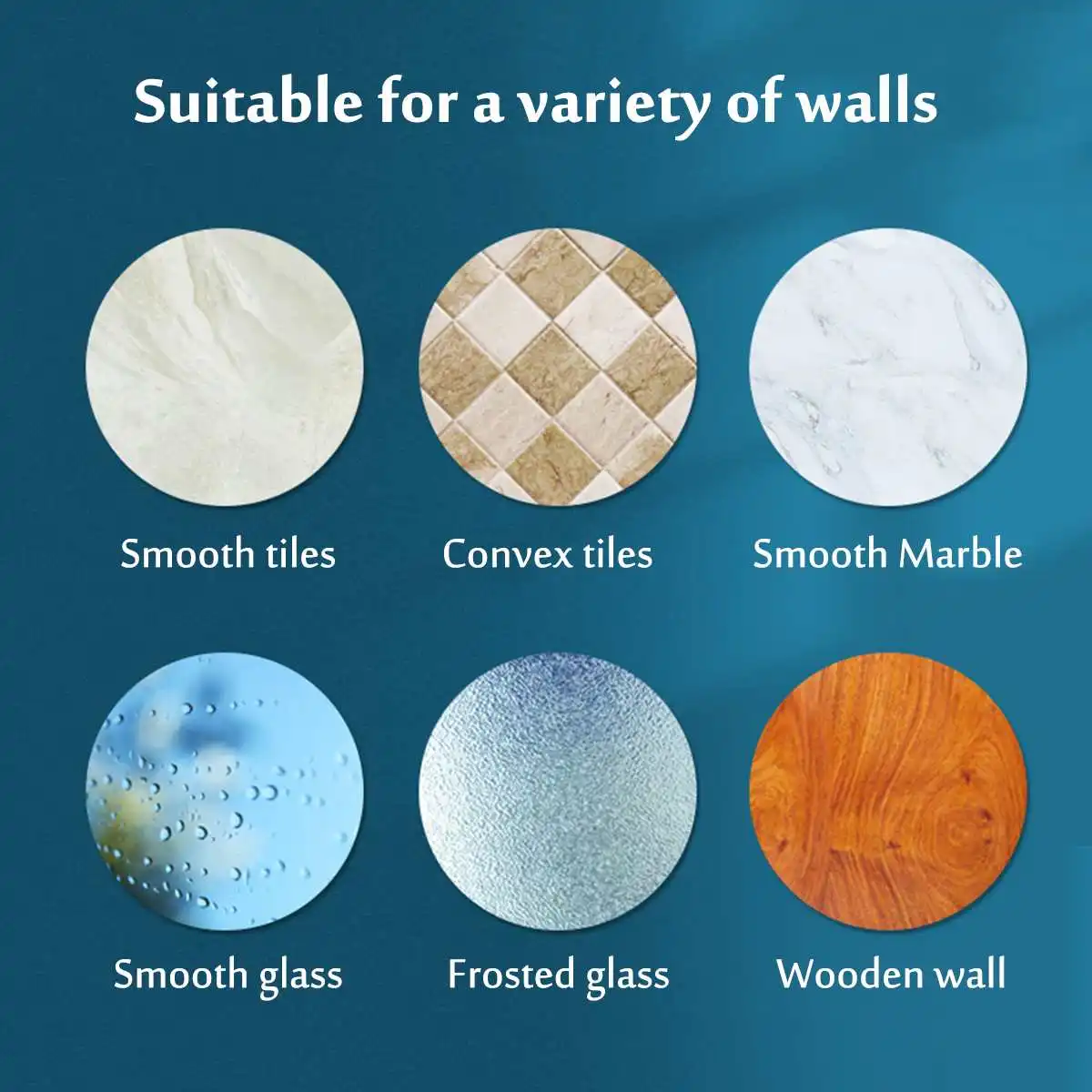 

Wall Mounted Shower Head Holder Punch-free Shower Brackets Stand For Bathroom Use Standard Size Bathroom Accessories