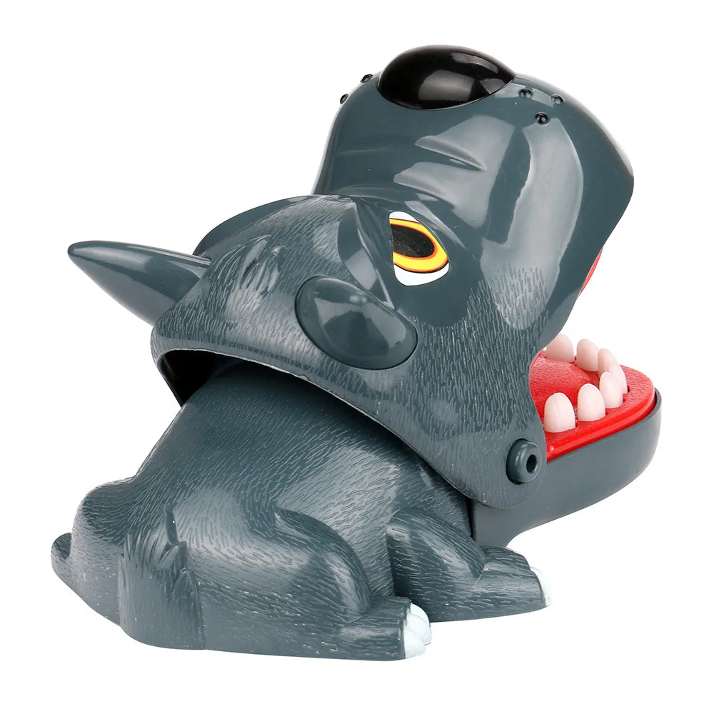 Большой бульдог телефон стоматолог игрушка на палец забавная Новинка прикольная