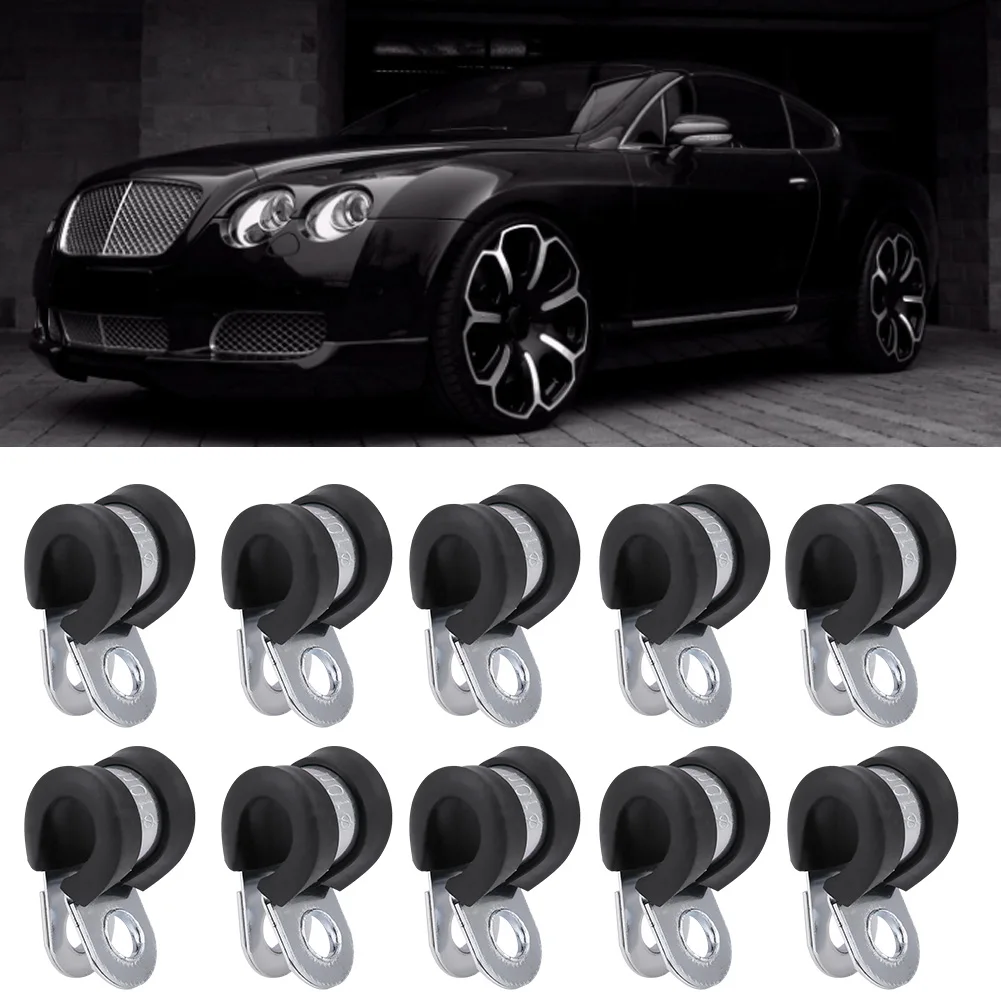 10 шт. зажим топливной линии Высокая производительность топливная линия