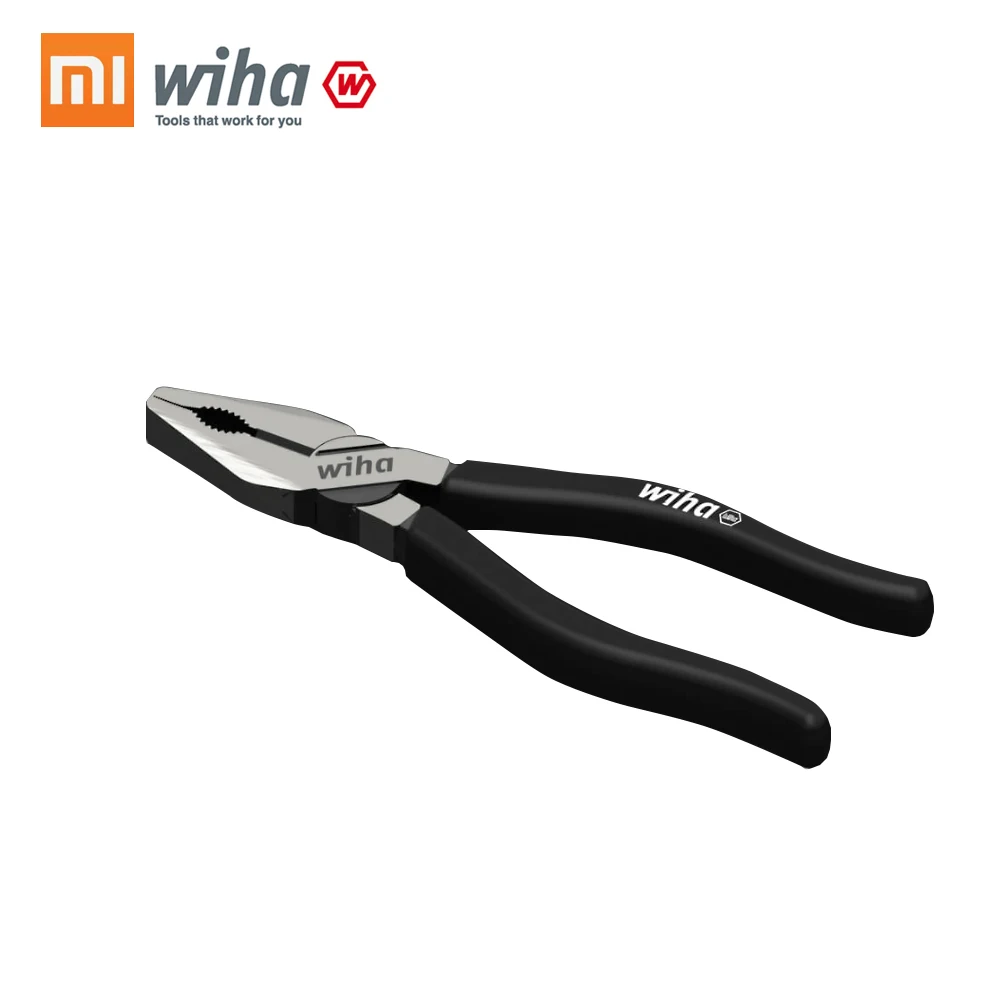 Xiaomi Wiha резак для проволоки 6 дюймов кабельный провод режущие плоскогубцы Ручные плоскогубцы из высокоуглеродистой стали бытовой инструмент для ремонта