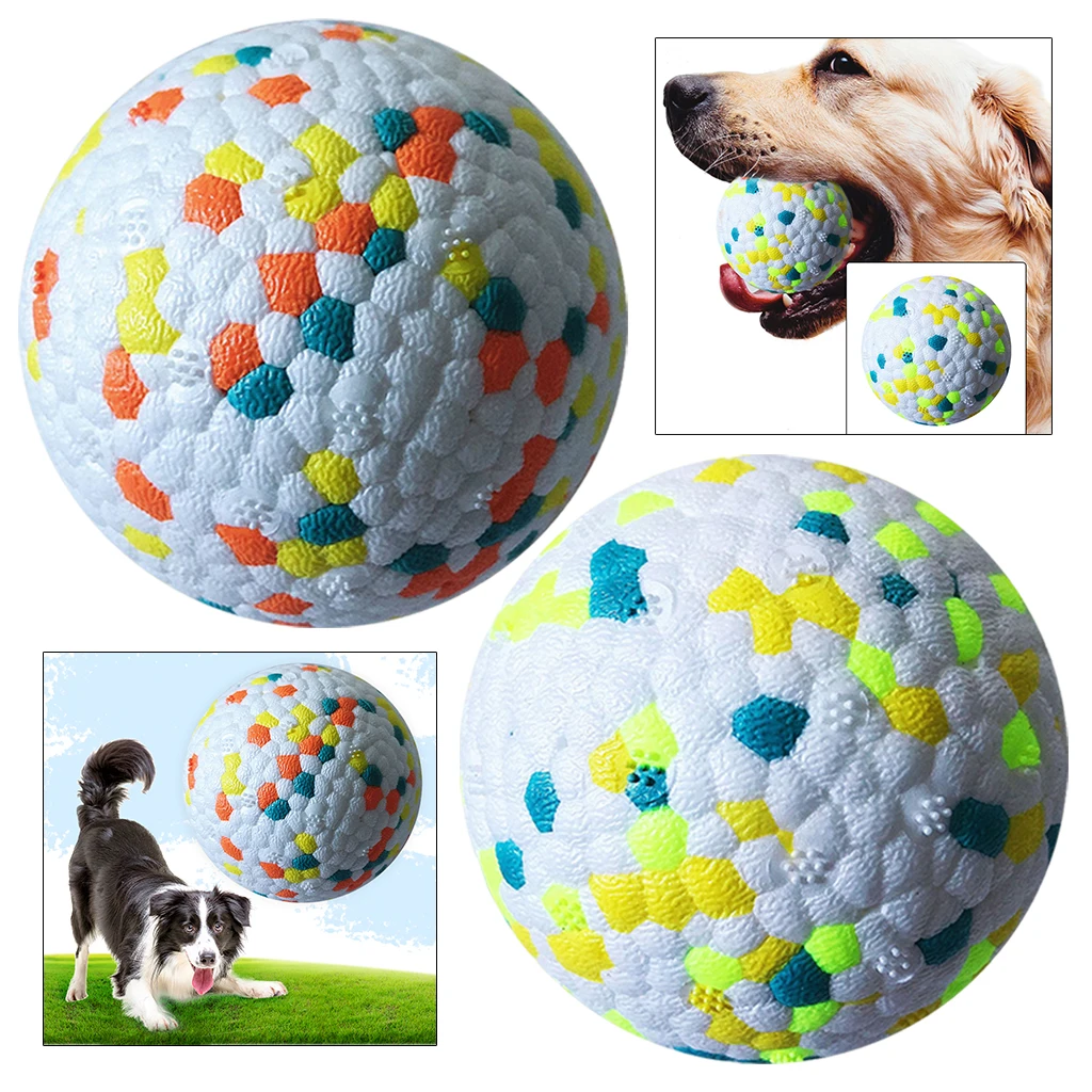 Игрушечный мяч для собак из ТПУ жевательные Мячи Для Ухода За средними собаками