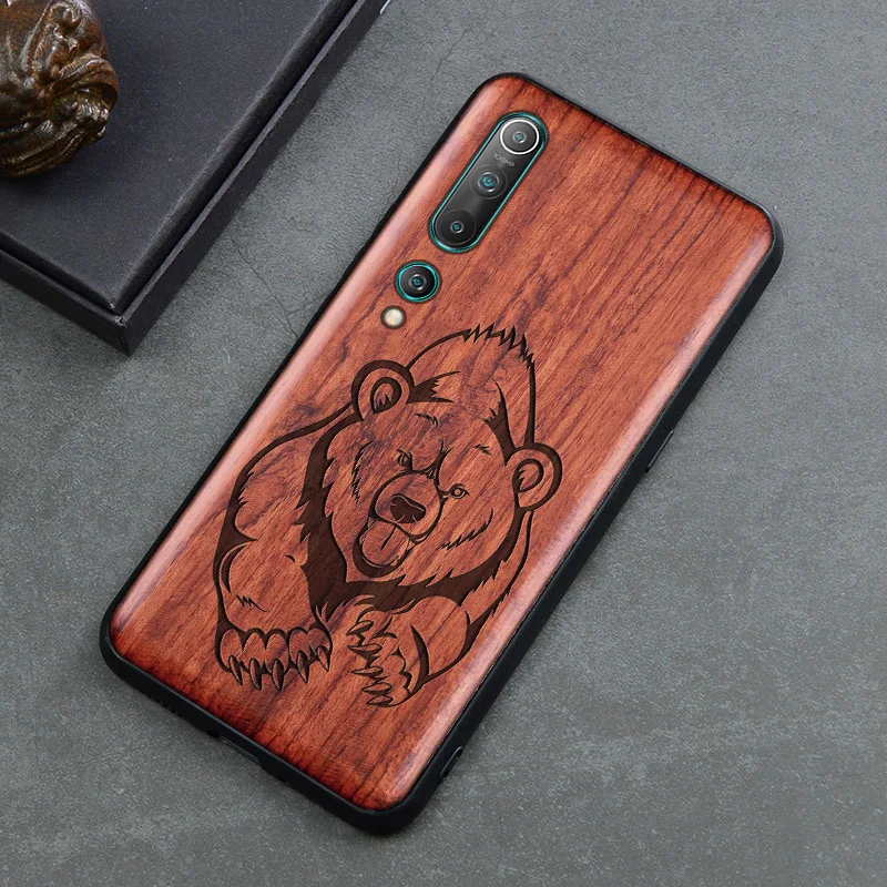 Деревянный чехол Carveit для Redmi K30 Pro Ultra POCO F2Pro X2 X3 Xiaomi Mi 9T 10 9 Note 8 аксессуары телефона |