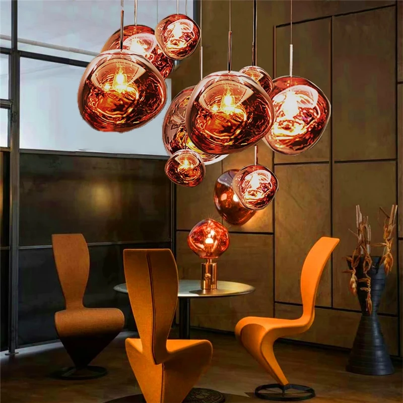 

Современные декоративсветодиодный подвесные светильники для гостиной в скандинавском стиле, для столовой, кухни, лофт, подвесные светильн...