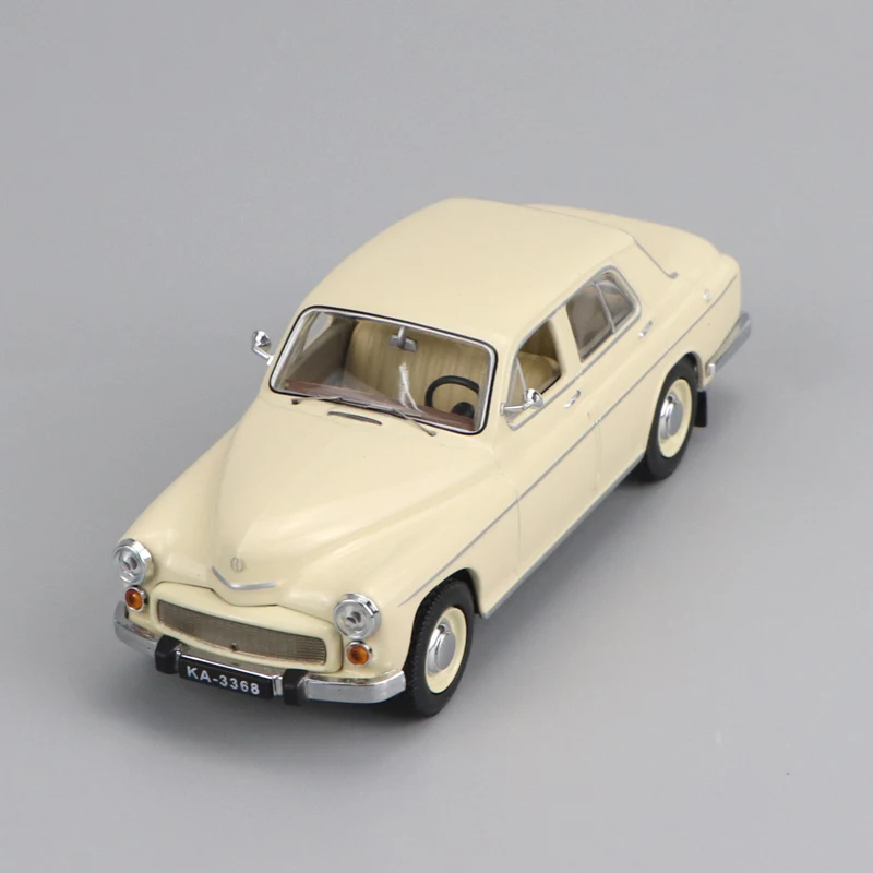 

Diecast 1/43 Scale WARSZAWA 203 1964 Alloy Classic Car Model Collection Souvenir Ornaments Display Vehicle Toys Gift