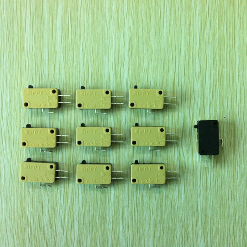 10 шт. запасные 3 клеммы быстрое переключение микропереключателей для аркадных