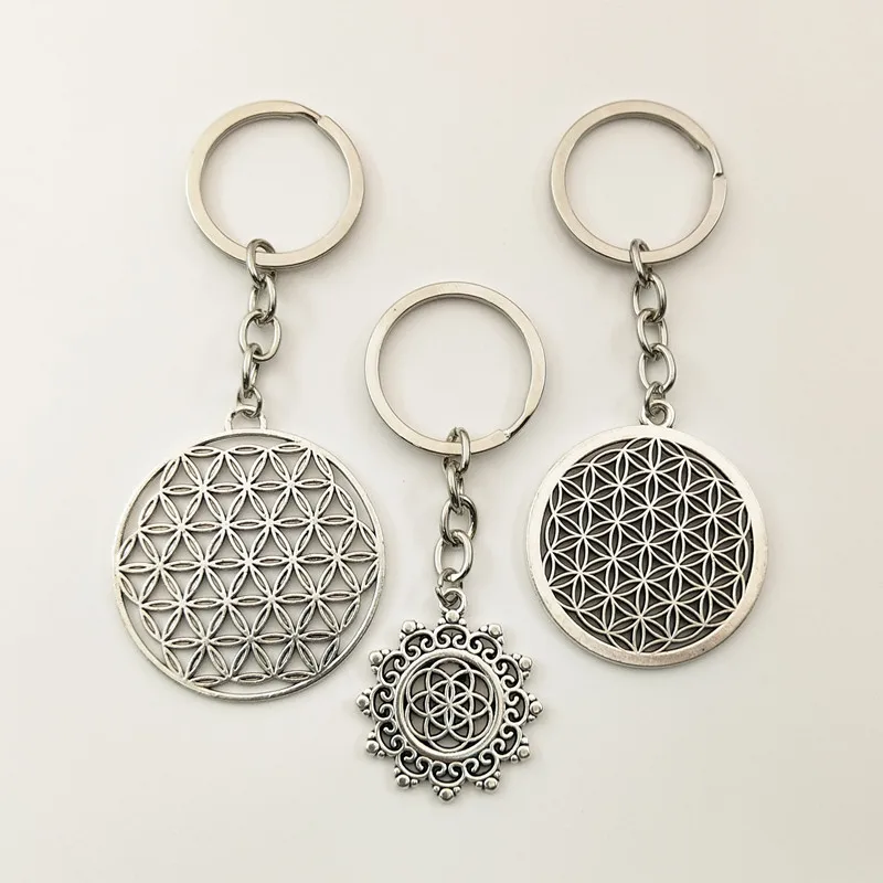 1 шт. цепочка с подвесками в виде цветка жизни для женщин | Украшения и аксессуары