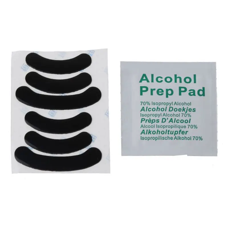 2 набора 0 6 мм ножки для мыши коньки наклейки Коврик steelseries Rival 106 | Компьютеры и