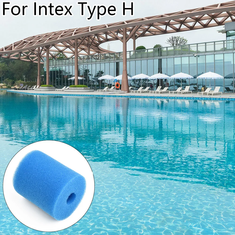 

For Intex Type H Washable Reusable Swimming Pool Foam Filter Sponge Cartridge Cleaning Replacement Drop Outdoor Swimming