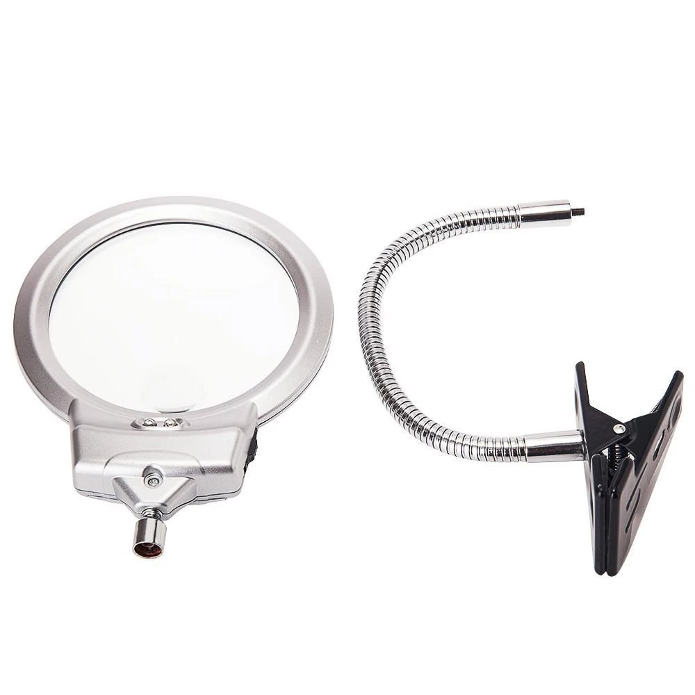 Новый 2 5x освещенный подсвеченный Настольный светодиодный светильник с