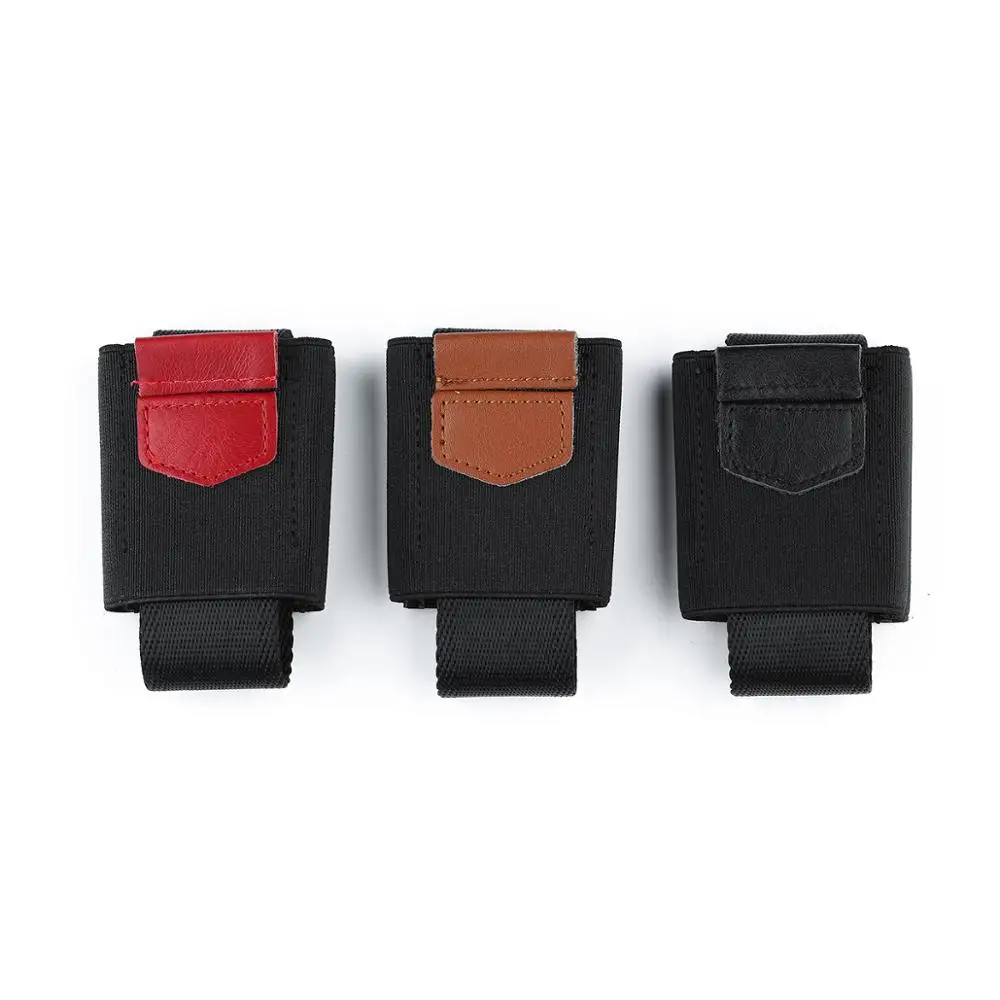 Тонкий мужской кошелек из натуральной кожи с отделением для карт RFID визитница