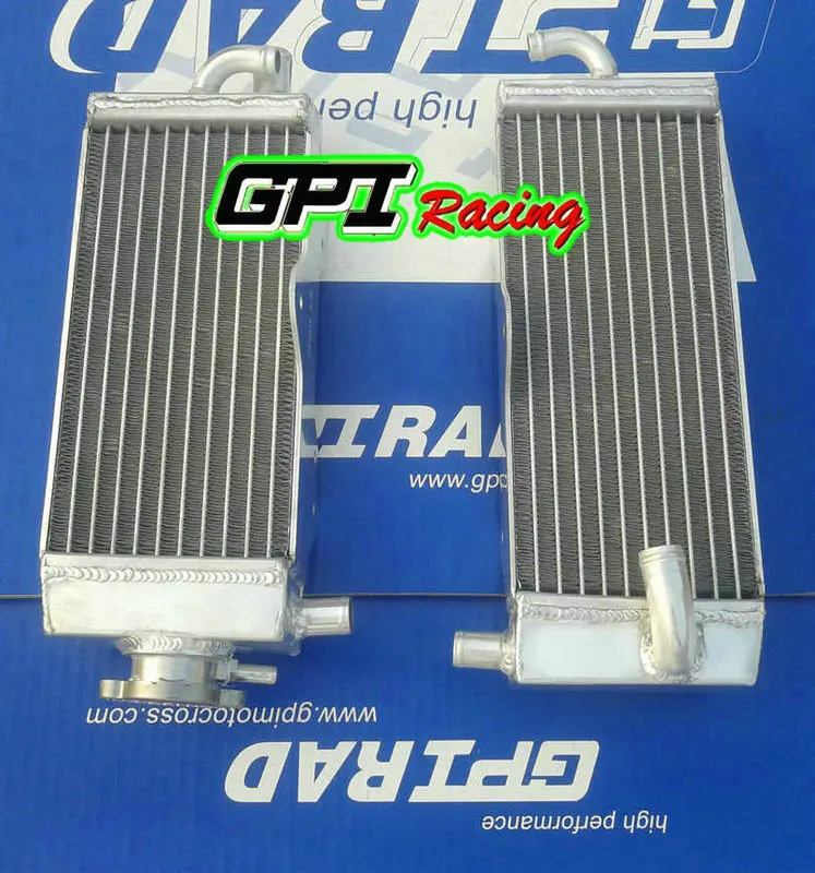 Алюминиевый радиатор для Yamaha YZ125 YZ 125 1996 2001 97 98 99 00 1997 1998 1999 2000 RH & LH GPI Racing|Радиаторы и