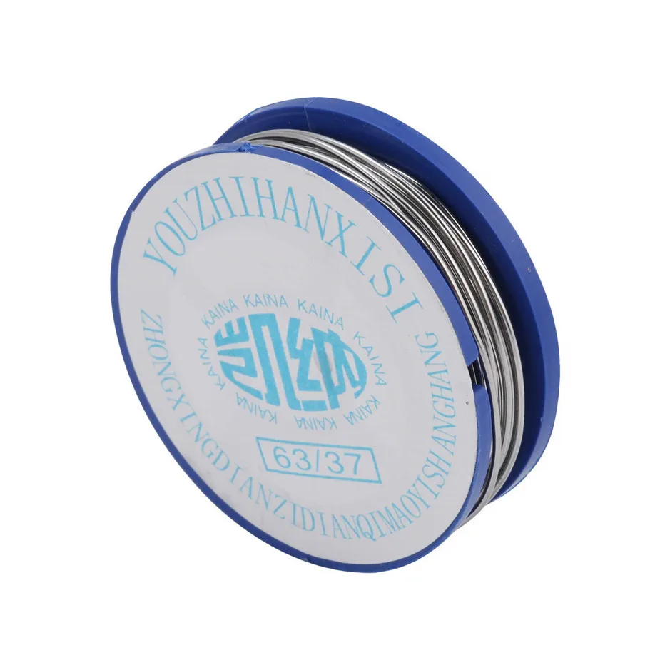 

2 pcs*1.7 Meter Tin Lead Soldering Wire Melt Rosin Core Solder Soldering Wire Roll 63/37 FLUX 2.0% Welding Line for Students