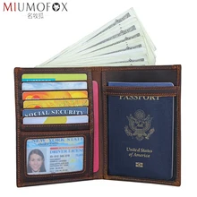 Genuine Leather Passport Cover Driver License Bag Document Credit Card RFID Purse Travel Men Wallet Ticket Holder Case for Women Genuine Leather Passport Cover Driver License Bag Document Credit Card RFID Purse Travel Men Wallet Ticket Holder Case for Women
