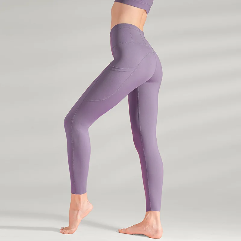 Женские спортивные Леггинсы для фитнеса с высокой талией эластичные колготки