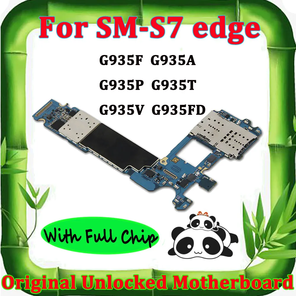 Разблокированная материнская плата для Samsung Galaxy S7 edge G935F G935P G935T G935V G935A G935FD G935W8