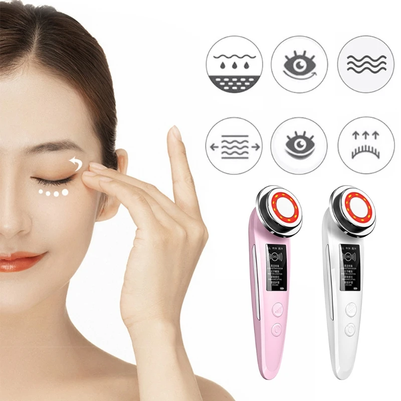 

Electric Color Light Rejuvenation Firming Face Skin Beauty Device Facial Massage Home Wrinkle Lifter Beauty Equipment